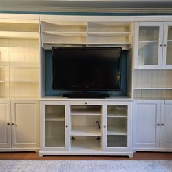 IKEA Hemnes Bookcases and Console