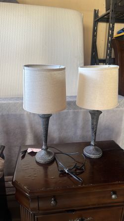 Pair of lamps