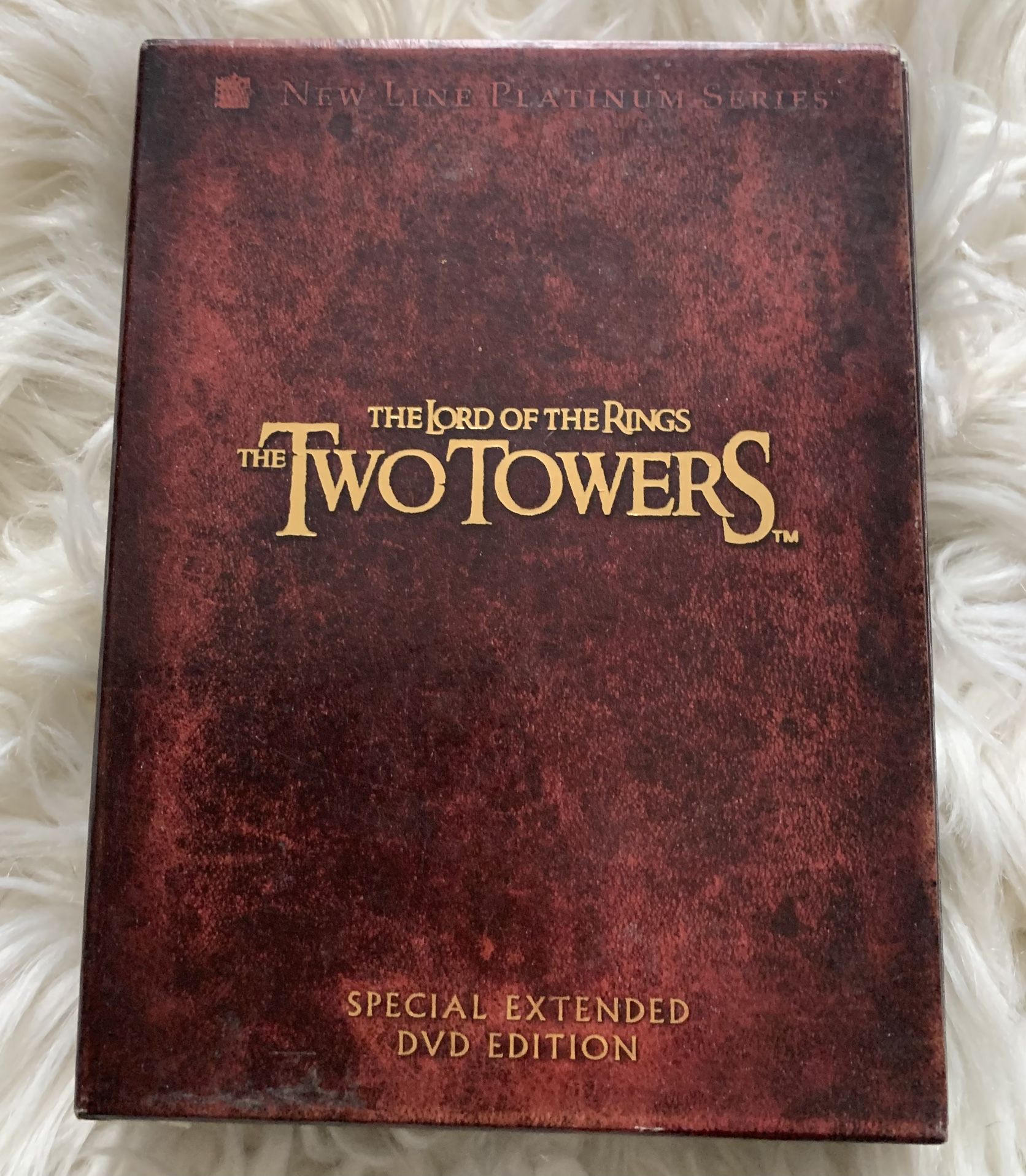 The Lord of the Rings: The Two Towers (DVD, 2003, 4-Disc Set, Platinum Series...
