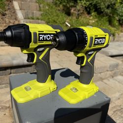 Brand New Ryobi One Plus 18V Drill and  Impact Driver Or Individually