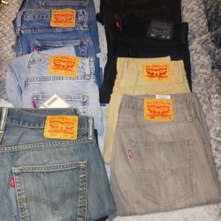 Levi Jeans 501 502 505 511  Sizes  31 X3 0 5 Pairs 
