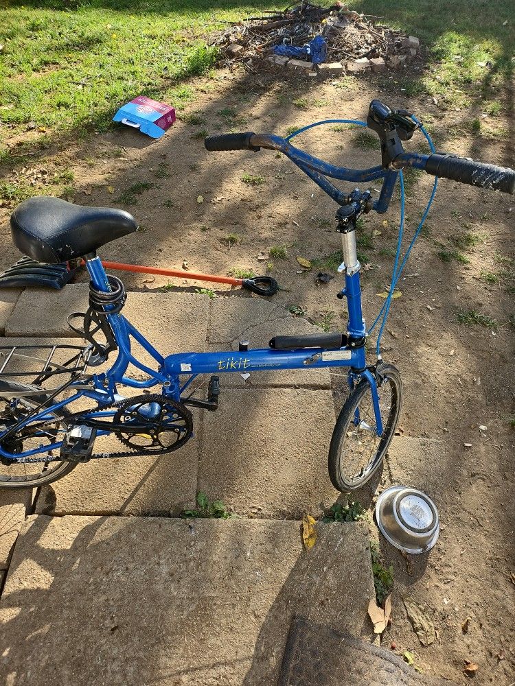 Foldable Tiki Bike Belt Driven