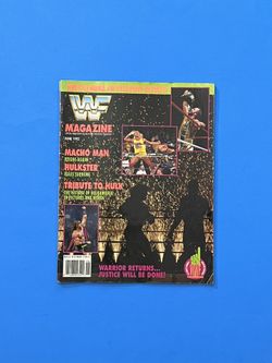 WWF WWE Vintage Wrestling Magazine June 1992