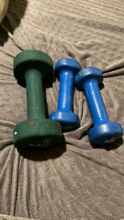 Used dumbbells 4$ for all of them first come first serve