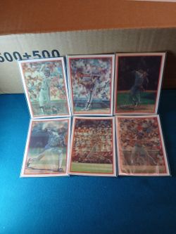 Vintage Baseball Trading Cards Lot