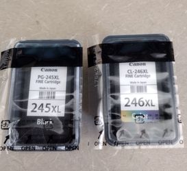 Cannon Ink 245xl, 246xl