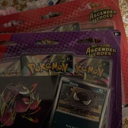 Pokemon ascended heroes Sticker Packs 