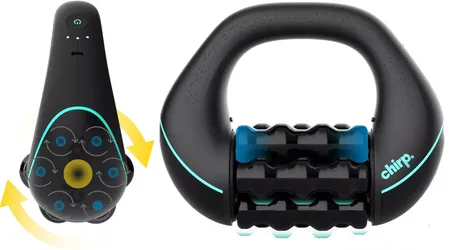 Chirp RPM Mini Rolling Percussion Massager Percussion Therapy Rechargeable (New)