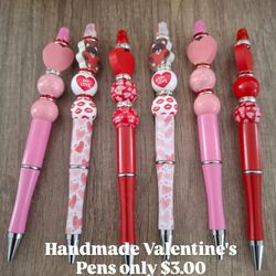 Valentine's Pens Only $3.00 Each