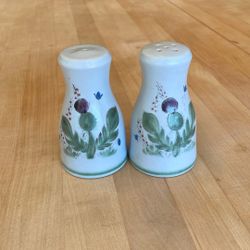 Buchan Pottery. Salt And Pepper From Scotland 