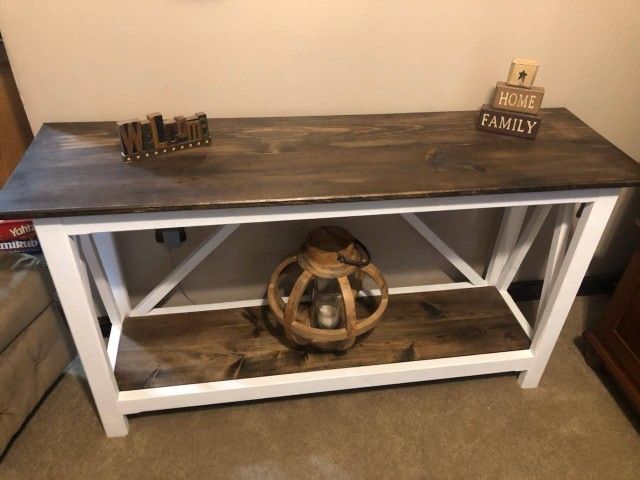 Rustic Farmhouse Console Tables 