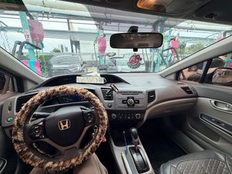 2012 Honda Civic, grey 4D Sedan