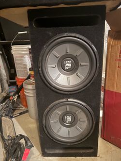 2- 12” JBL 1000 watt subs. Lightly used 300 OBO