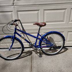 Schwinn cruiser bicycle 24" with wheel fenders rain guards nice seat everything original $180