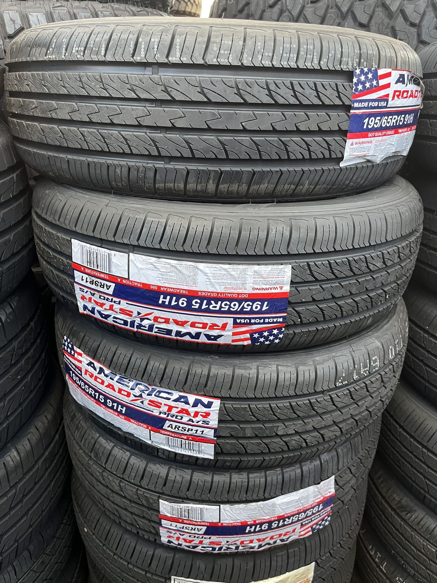 Vendo 195/65/R15 Nuevas Instacion Y  Balance 