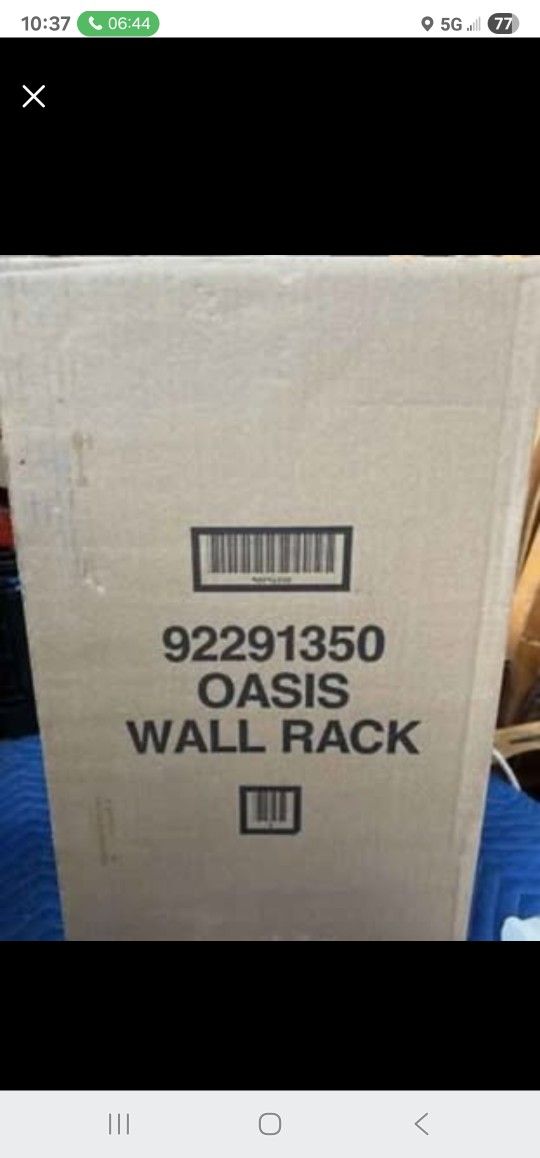 Ecolab Oasis Wall Rack 92291350 New
