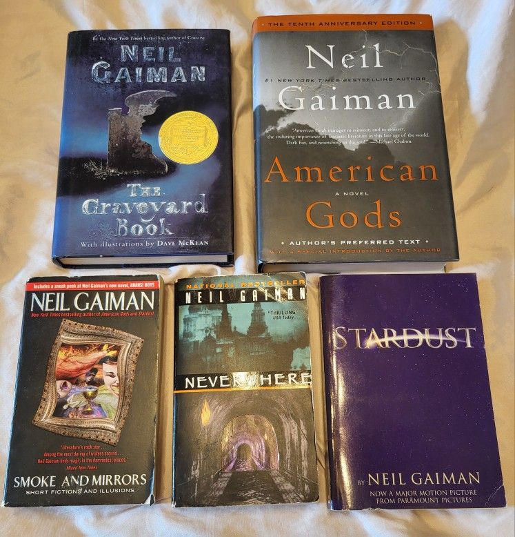 Set of Neil Gaiman Books
