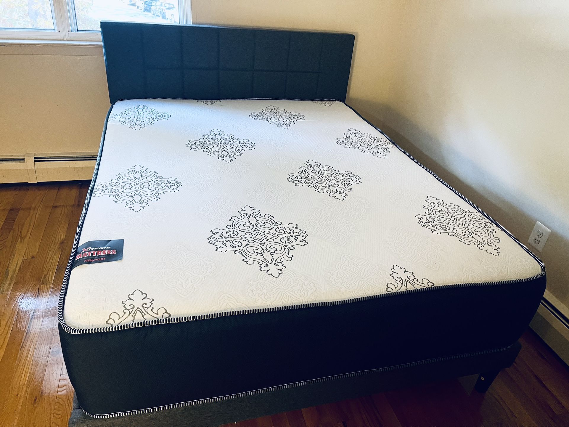 Set King Size Bed Frame +Mattress 13”Thick Brand New Delivery 🚚 All Cities! Pay On Delivery