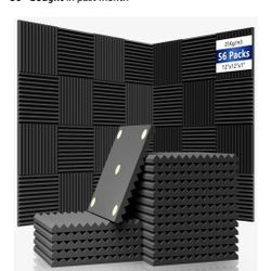 Sound Proof Foam Panels.  12x12x1 104 Tiles Total 