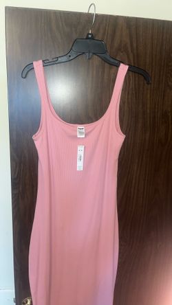 PINK Slit Dress New SizeM$20