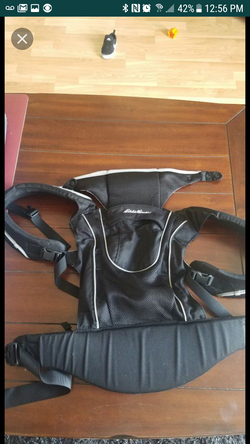 Eddie Bauer front and rear pack