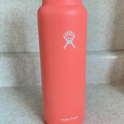 40 oz. Wide Mouth Water Bottle in Neon Pink