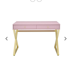 Pink  desk/ vanity