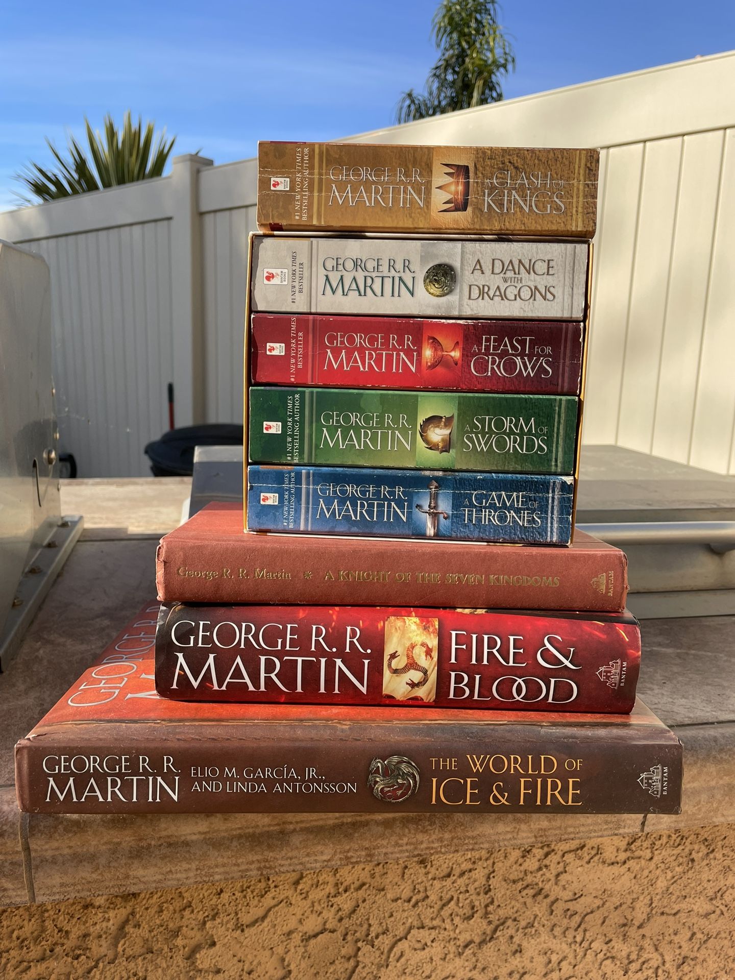 A Game Of Thrones Novel Set