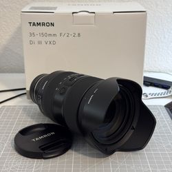 Tamron 35-150 f2-f2.8 Sony E Mount