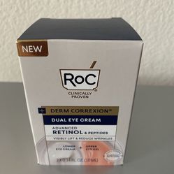 Roc Dual Eye Cream Retinol & Peptide