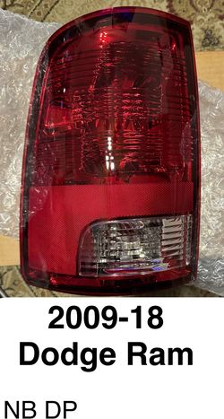 2009-18 Dodge Ram Tail Light New 