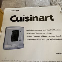 Cuisinart Vertical rotisserie - 8 Qt  $55