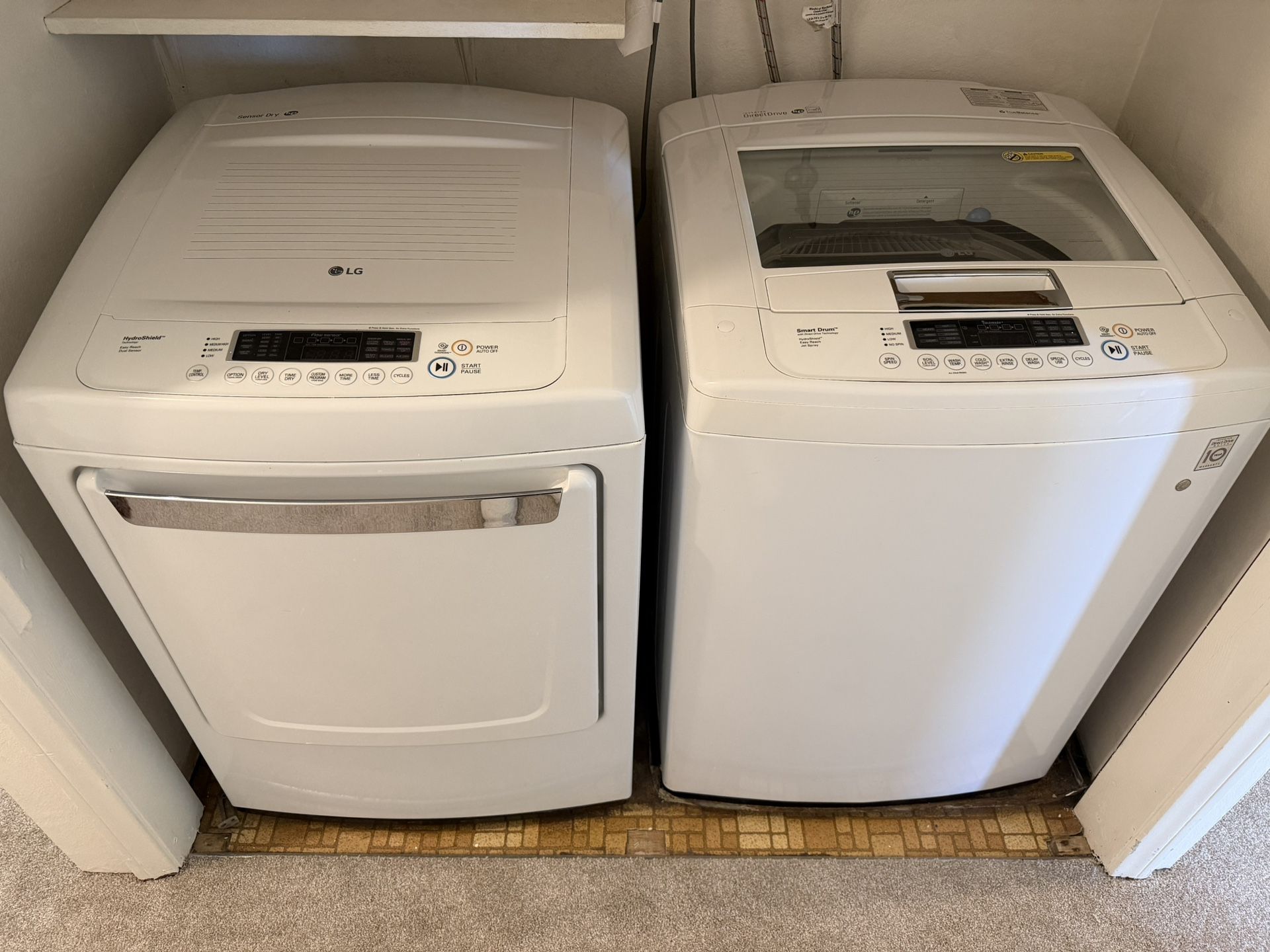 LG Washing Machine & Dryer