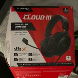 Hyper X cloud lll headset