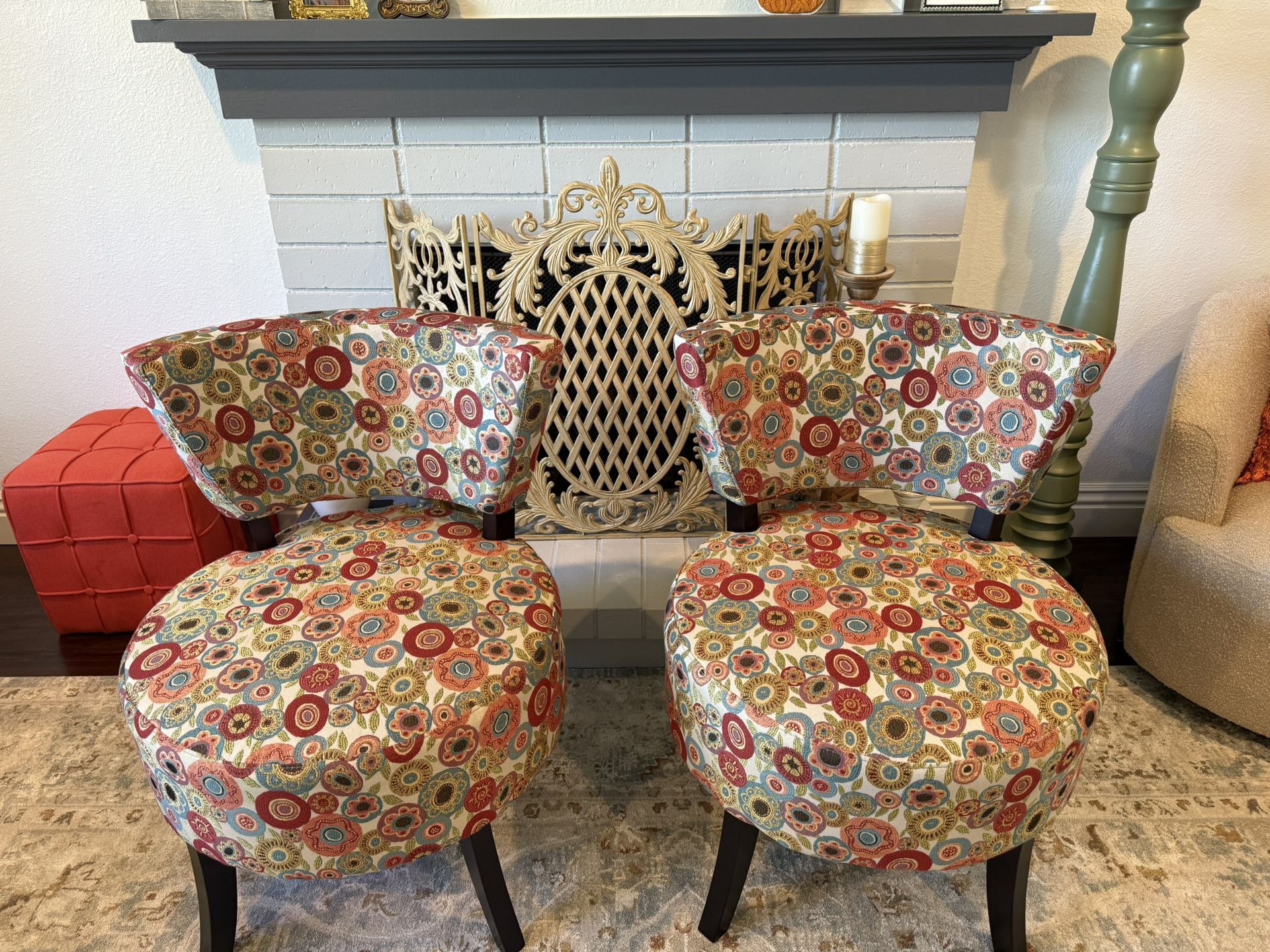 Fabric Decorative Accent Chairs