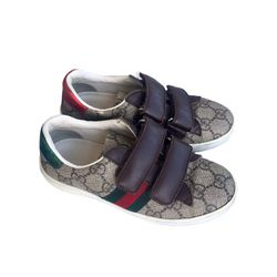 AUTHENTIC GUCCI, GC SUPREME LOW TOP SNEAKERS SIZE 29
