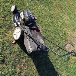 Bagger Push Mower From Craftsman 