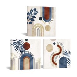 WELMECO Boho Wall Art Decor Minimalist
