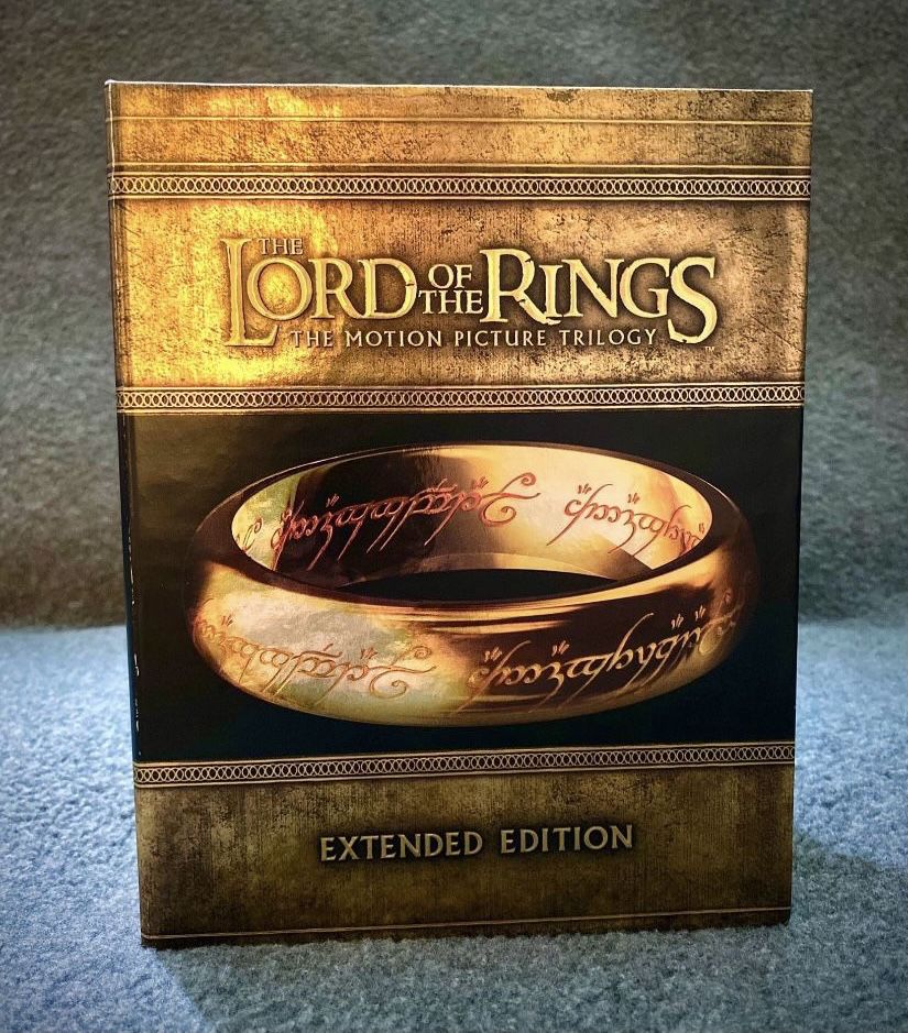 Lord Of The Rings Extended Edition Blu Ray Trilogy
