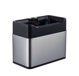 12V Electric Coffee Grounds Knock Box Machine Professional Commercial Automatic Espresso Portafilter Cleaner