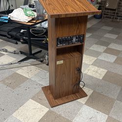 Atril Con Bosnia Ecualizador