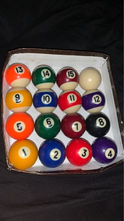 Pool balls