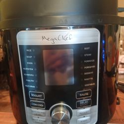 NEW UNBOXED NEVER USED Mega CHEF Multiuse PREASURE Cooker N Canner