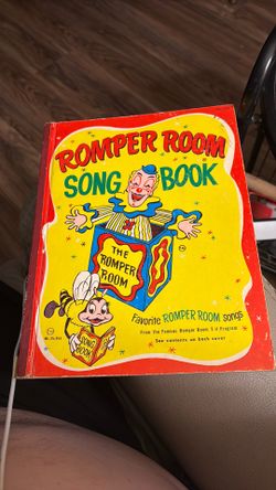 1966 Romper Room songbook hardback