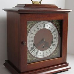 German Welby Quarter Hour Westminster Chime Bracket Clock 