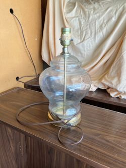 Glass Lamp Base