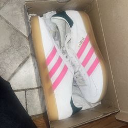 Adidas Gazelle Women’s Size 10 Lucid Pink Velvet Brand New W Box 