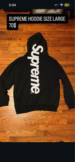 SUPREME HOODIE size L