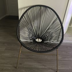 Single Black Chair