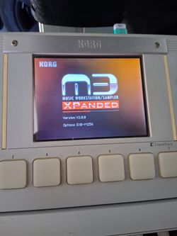 Korg M3 xpanded con samples